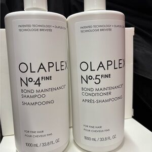 OLAPLEX Fine Hair Bond Maintenance Shampoo, Conditioner 33.8 oz,